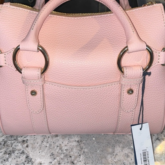 Dooney & Bourke Blush Pink LUCCA Leather Satchel - Picture 3 of 4